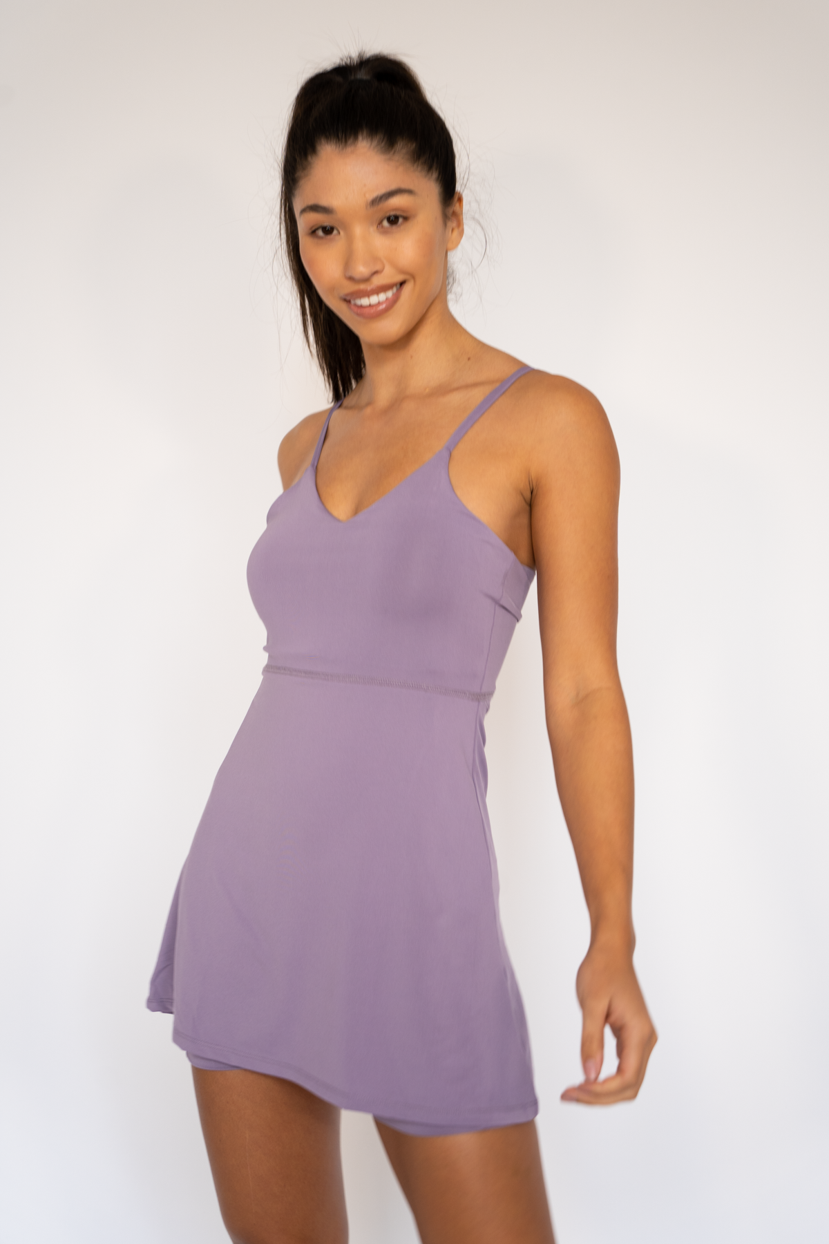 Jade Strappy Dress Heirloom lilac XS S M L XL