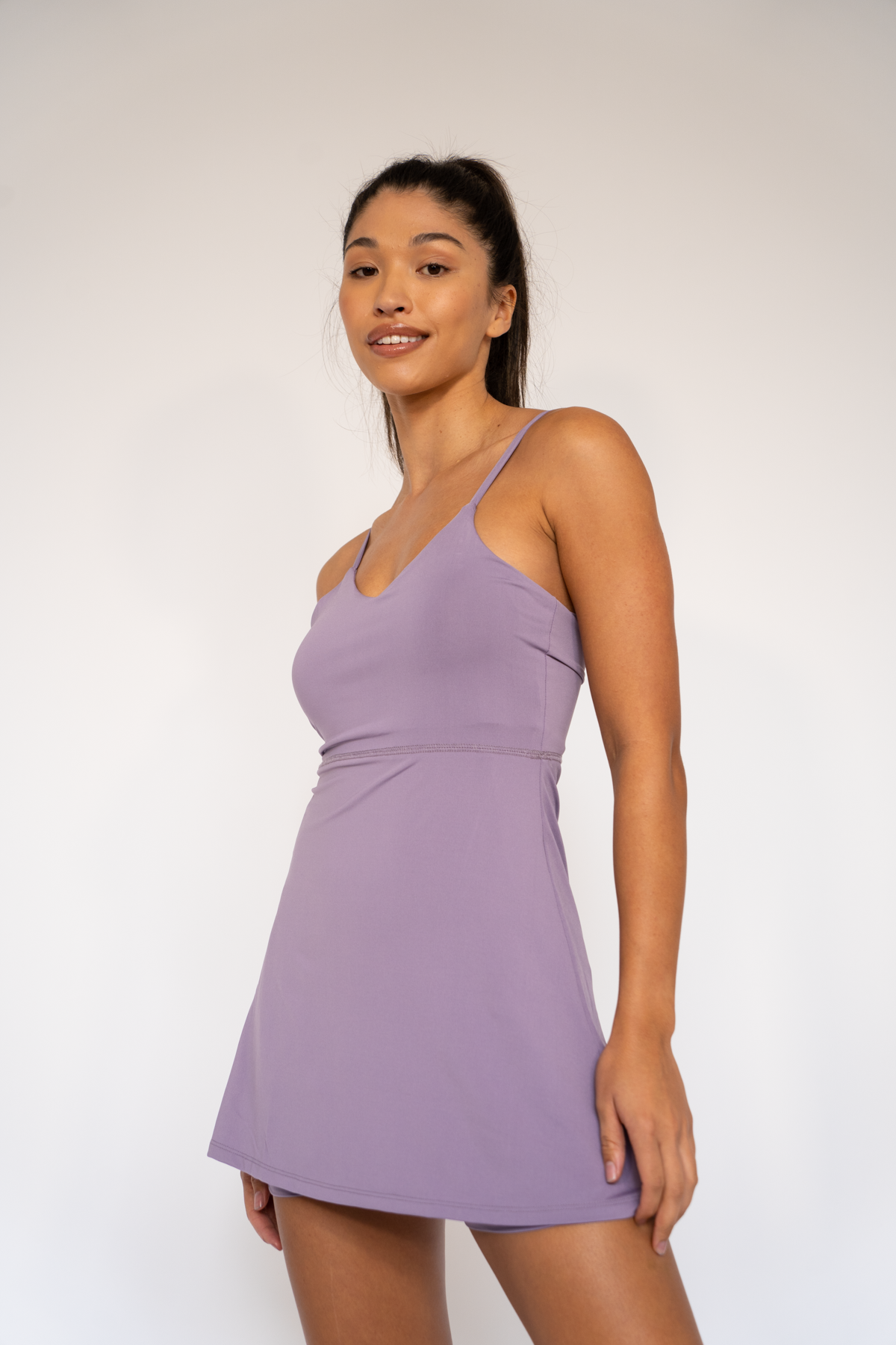 Jade Strappy Dress Heirloom lilac XS S M L XL